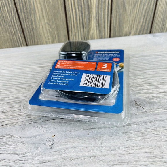 Bikemate Wireless Solar Bicycle Computer - Speedometer Odometer - New - Picture 5 of 14